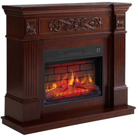 Камінокомплект ArtiFlame Toscana AF23BS russet з обігрівом і звуком горіння вогню Toscana AF23BS R фото