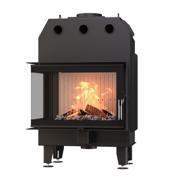 Камінна топка BOKAR 755047 L (15,2 kW ) white ceramatex 12420 фото