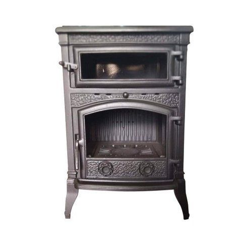 Чавунна піч Flame Stove Sirius Mega з духовкою FS-013 фото