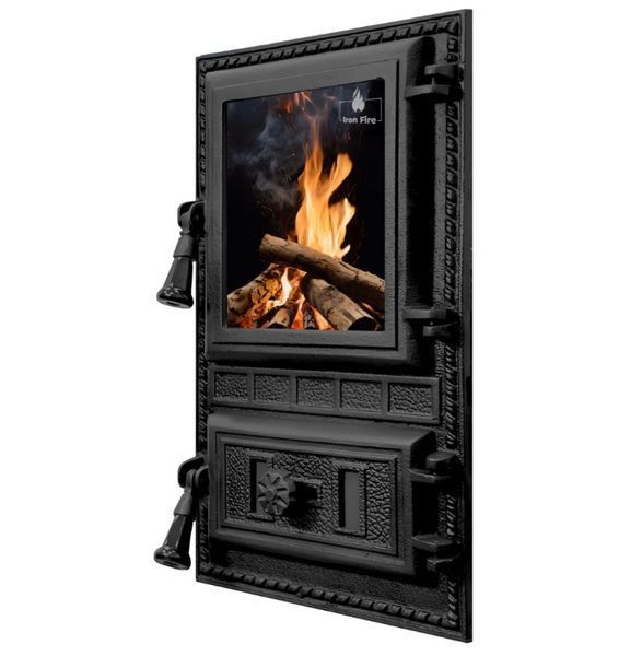 Дверцята для печі Iron Fire Aventa 295х500 мм 12422 фото