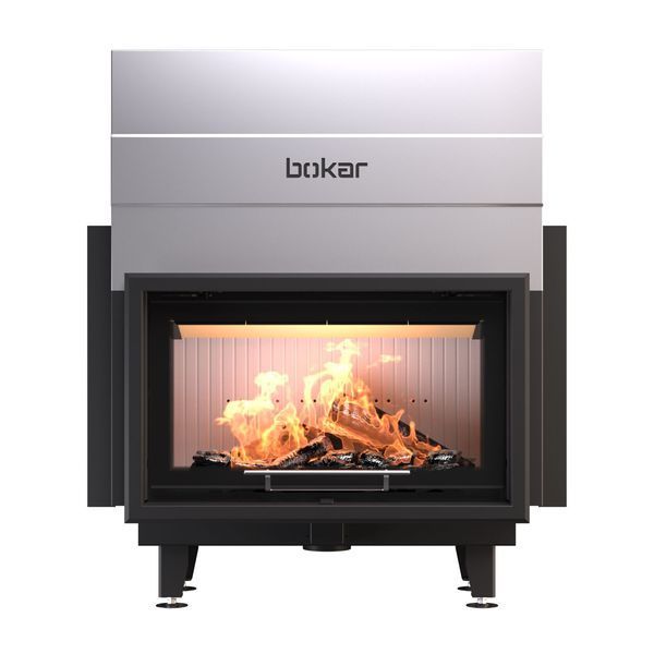 Камінна топка BOKAR 9050G (19,1 kW ) white ceramatex 9050G фото