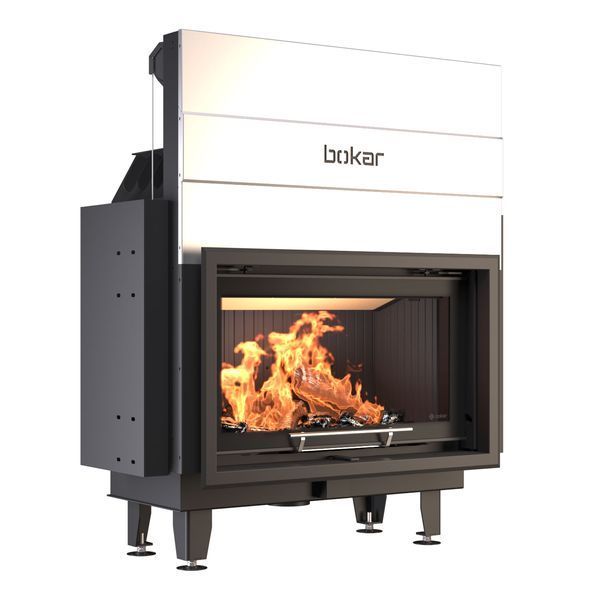 Камінна топка BOKAR 9050G (19,1 kW ) black ceramatex 9050GB фото