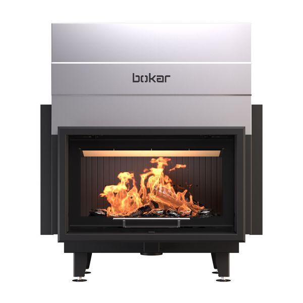 Камінна топка BOKAR 9050G (19,1 kW ) black ceramatex 9050GB фото