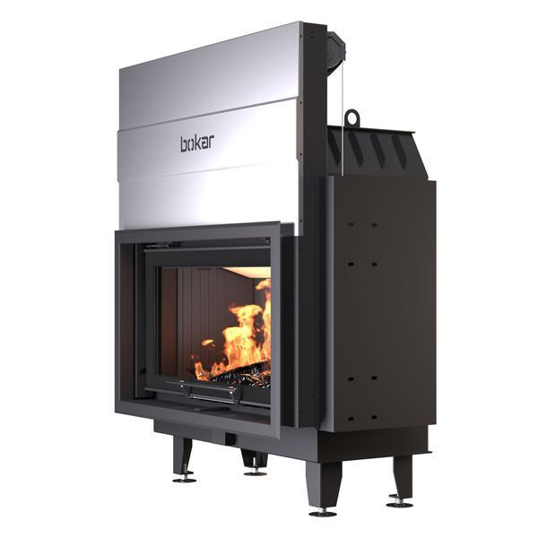 Камінна топка BOKAR 9050G (19,1 kW ) black ceramatex 9050GB фото