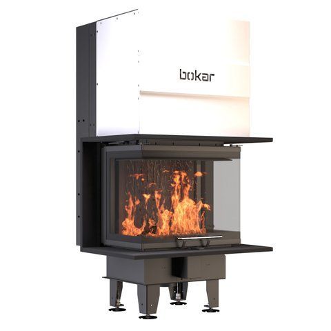 Камінна топка BOKAR PSG 60 (8,3 kW ) black ceramatex PSG 60 фото