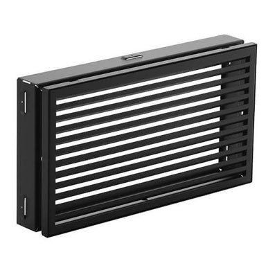 Вентиляційна решітка Darco KRVIN, 170x145 мм, чорна KRVIN170x145-ML.CZ фото