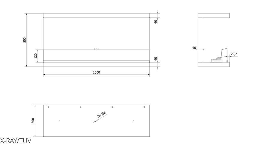 X-RAY чорний з сертифікатом TUV X-RAY/TUV фото