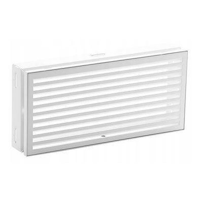 Вентиляційна решітка Darco KRVIN, 200x70 мм, біла KRVIN200x70-ML.B фото