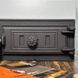 Комплект чавунні дверцята з вогнетривким склом Iron Fire Style 40 390х390 мм + піддувальні 315х165 мм 1476 фото 8