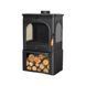 Чавунна піч Flame Stove MODENA LUX STYLE FS-022ST фото 1