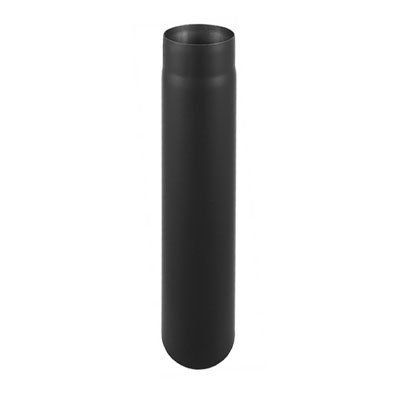 Труба димохідна Darco 1 м &Oslash; 220 чорна сталь 2 мм RP 220/1000 - CZ 2 фото