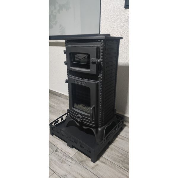 Чавунна піч FLAME STOVE MAJOR з духовкою FS-053 фото