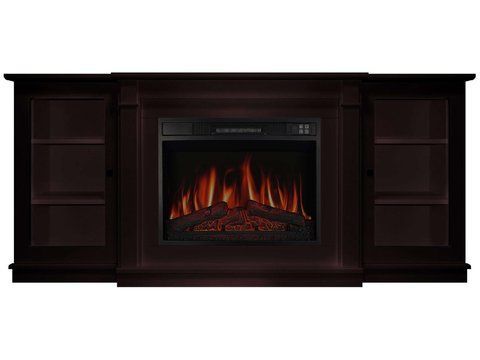 Камінокомплект ArtiFlame Vermont AF23S венге з обігрівом і звуком горіння вогню Vermont AF23S W фото