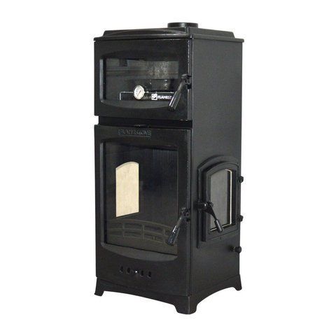 Чавунна піч Flame Stove LODI LUX GURME з духовкою та боковою дверкою FS-204YK фото