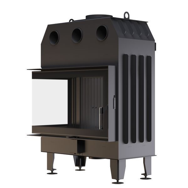 Камінна топка BOKAR 855047 L (17,0 kW ) black ceramatex 855047 L/R-17 фото