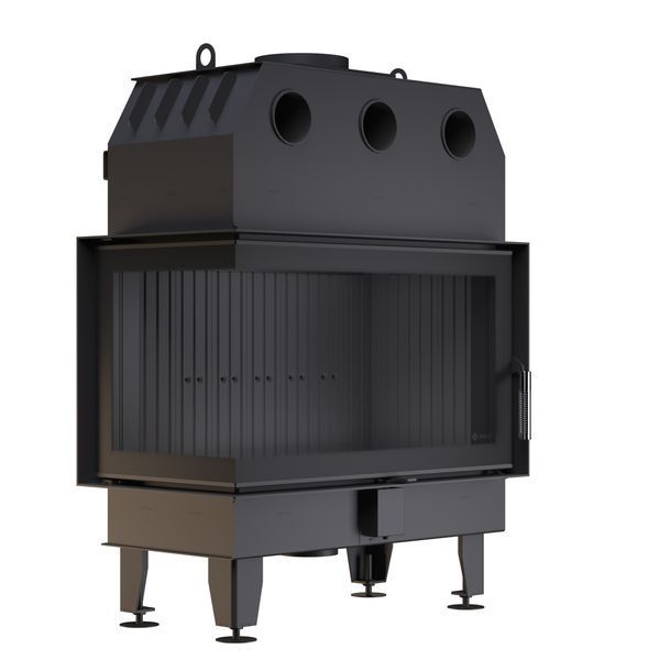 Камінна топка BOKAR 855047 L (17,0 kW ) black ceramatex 855047 L/R-17 фото