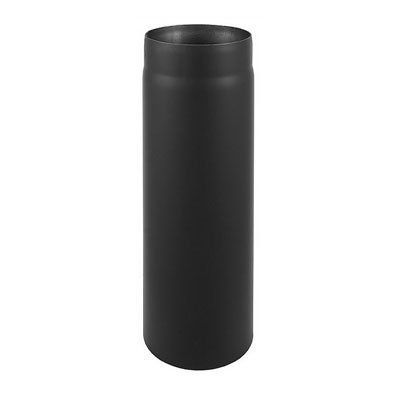 Труба Darco димохідна 0,5 м &Oslash; 130 чорна сталь 2 мм RP 130/500 - CZ 2 фото