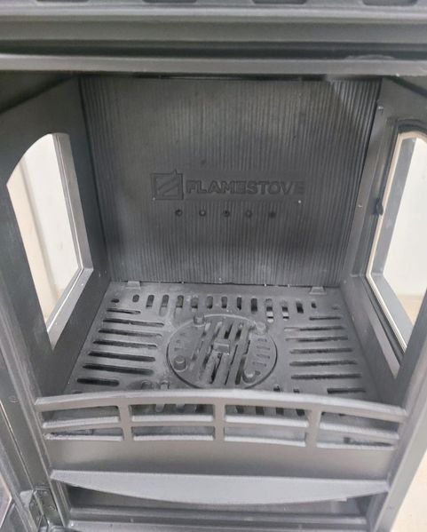 Чавунна піч FLAME STOVE LODI LUX з боковою дверкою FS-202YK фото