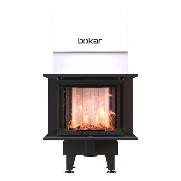 Камінна топка BOKAR PSG 60 (8,3 kW ) white ceramatex PSG 60-white фото
