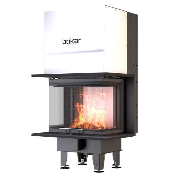 Камінна топка BOKAR PSG 60 (8,3 kW ) white ceramatex PSG 60-white фото