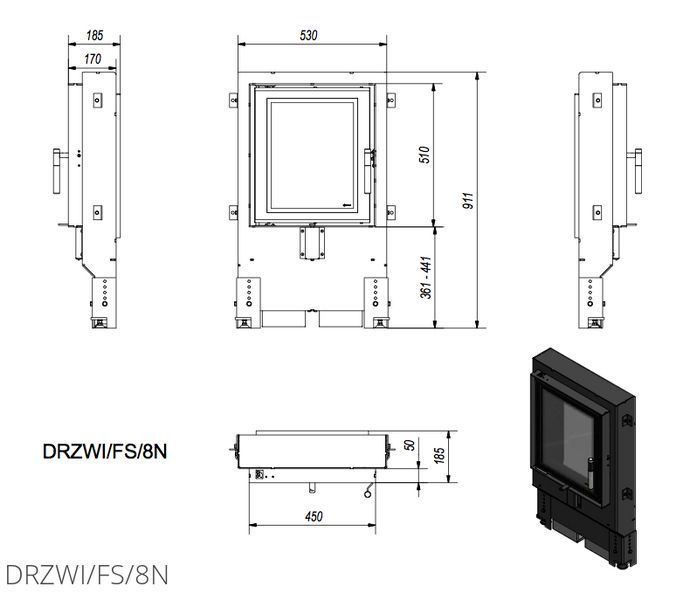 Дверцята FS 8N FS 8N фото