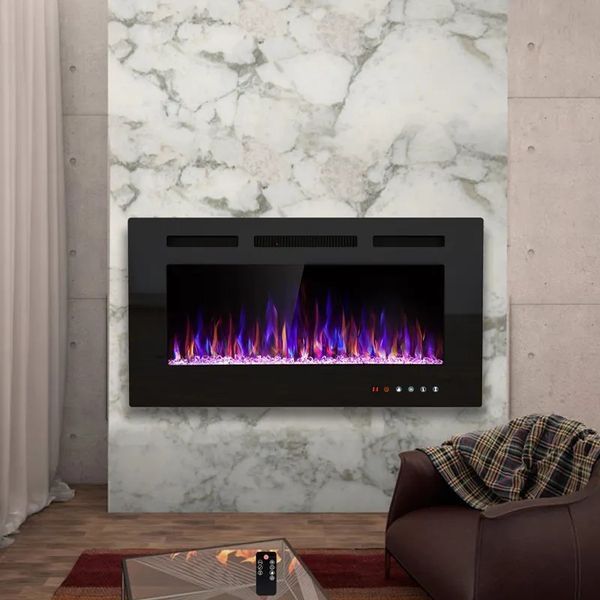 Електричний камін Bonfire Galaxy 42BF(106*45см) зі звуком (2в1 на стіну або у нішу) 42BF фото