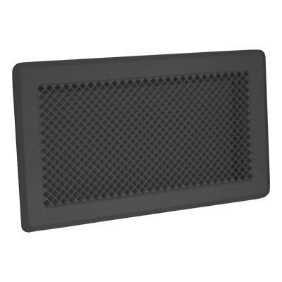 Вентиляційна решітка Р4 195х335 чорна Darco K4 фото
