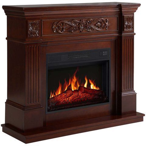 Камінокомплект ArtiFlame Toscana AF23S russet з обігрівом і звуком горіння вогню Toscana AF23S R фото