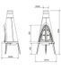 Чавунна піч Invicta TIPI антрацит  ref. 6153-44 фото 2